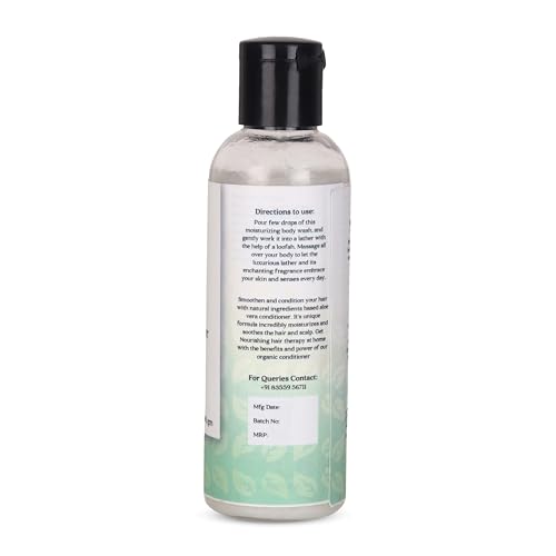 Image of Aloe Vera Conditioner for Smooth & Manageable Hair | Hydrating for Dry, Frizzy & Rough Hair | Helps Soften Strands, Improve Texture & Easy Detangling | Daily Care for Nourished & Silky