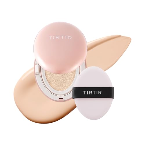 Image of TIRTIR Mask All-Cover Cushion Foundation, Full coverage, Skin fit, Satin Glow Finish, Korean Cushion Foundation #13N, FAIR IFFFFFFFFFVORY, 4.5g