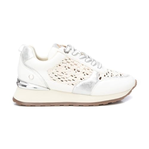 XTI 143777, Zapatillas Mujer, Blanco, 39 EU