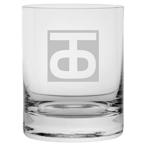 90th Infantry Division Personalized Etched 11oz Crystal Rocks Whisky Glass