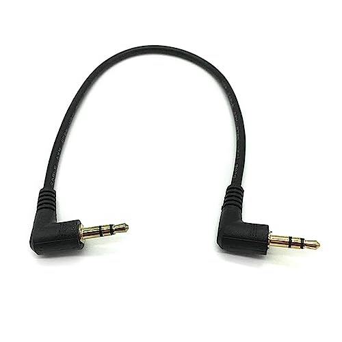 Cable Auxiliar para Auto 3.5mm Macho a Macho 30 cm miniatura 1