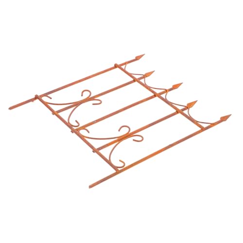 Milisten Miniature Clôture pour Jardin Accessoire De Féérique pour Cour Et Balcon Décoration De Jardin Ornement Vintage pour Maison De Poupée
