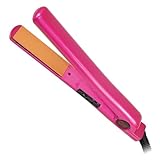 CHI Tourmaline Ceramic Series Flat Iron, Hair Straightener For Silky Smooth Hair, Ideal For Straightening Or Curling Hair, 1' Iron, Pure Pink