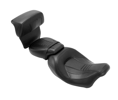 Razor Chopped Trunk Backrest Pad Fits For Harley Touring 2014-2023 Tri Glide Road King Street Glide Road Glide Electra Glide Pack