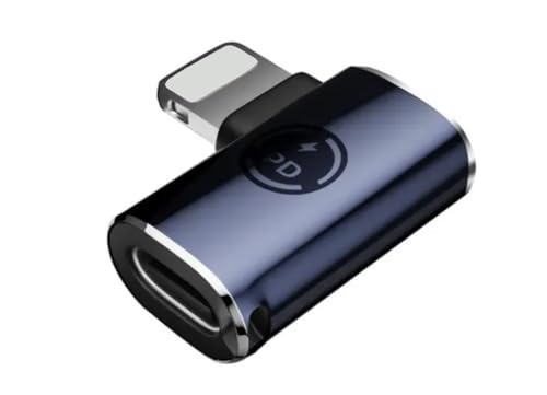 USB Type-CCm񃓃O(iOS) L?ghtn?ng ϊA_v^ 27W ^CvC  LRlN^ }[d f[^] USB-C i Pad ϊRlN^ A~jE ~jTCY h~ ϊ A_v^ (LSide Elb