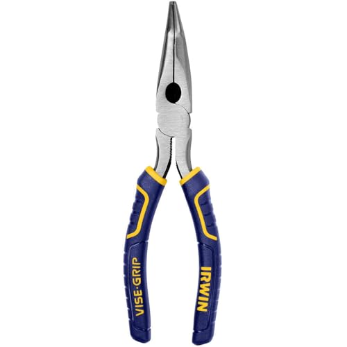 Image of Irwin 8 in. Bent Long Nose Pliers