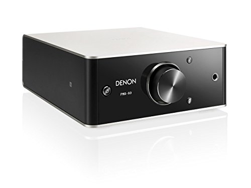 Denon PMA60SPE2 PMA-50 Design Serie Vollverstärker (Bluetooth, USB-DAC, Digtal/Analog-Eingang, 2X 50W) schwarz/alluminium