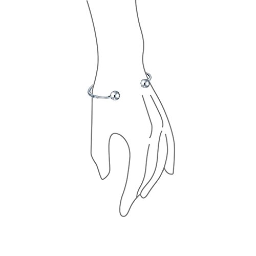 Bling Jewelry Love Message Filigree Screw Clasp or Plain Starter Charm Stacking Bangle Cuff For European Beads Bracelet For Women Teens .925 Sterling Silver3