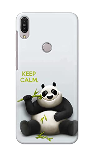 Image of Printed Hard Back Cover Case for Asus Zenfone Max Pro (M1) | Zenfone Max Pro M1 (5.99 inch) Back Cover (Cartoon Panda) -203