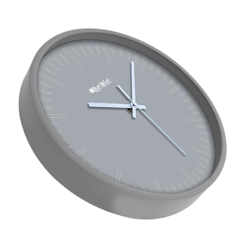 Image of Olive Tree Wall Clock 12 inch Silent Quartz Decorative Multicoloured Wall Clock Non-Ticking Classic Clock Battery Operated Round Easy to Read for Room /Home /Kitchen /Bedroom /Office /School - 9019