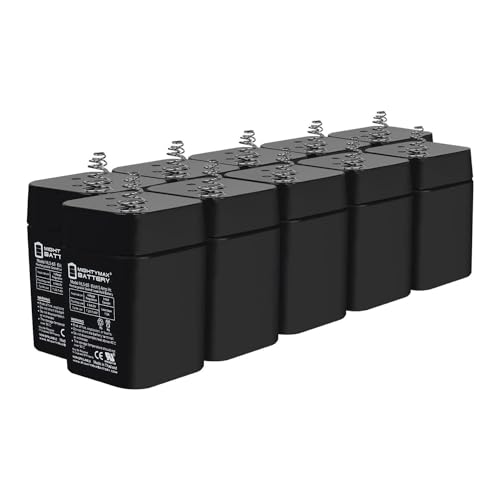 Batería Recargable Sellada 6V 5AH Pack x10 miniatura 1