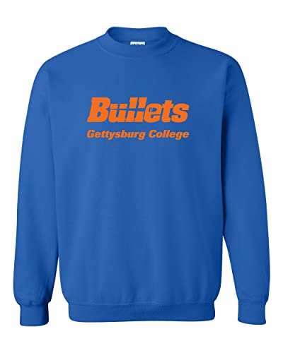 Gettysburg College Bullets Unisex Crewneck Sweatshirt - Gettysburg Bullets Apparel