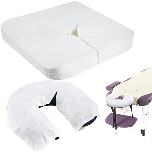 Housses jetables appui-tête de massage contre les bactéries sur table de soin 100 pcss