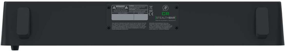 Mackie CR-X Series, CR StealthBar Desktop PC Soundbar with Bluetooth (CR-STEALTHBAR)