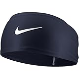 NIKE ナイキ Dri-Fit フューリー ワイドヘッドバンド カレッジネイビー/ホワイト BN3054-473
