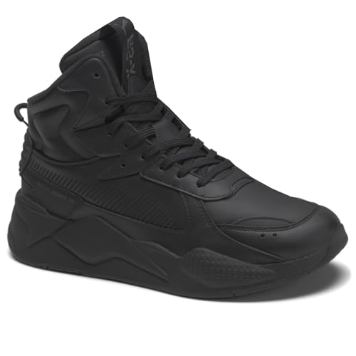 PUMA Mens Rs-X High Sneakers Shoes Casual - Black2
