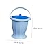 Ipetboom Portable Urinal Camping Toilets Plastic Chamber Pot Urine Bucket for Adults Elderly Boys and Girls Home Use