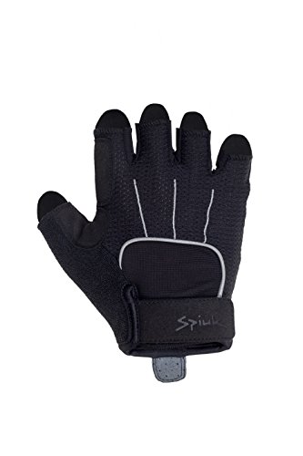 Spiuk Urban Guantes Cortos, Hombre, Negro, M