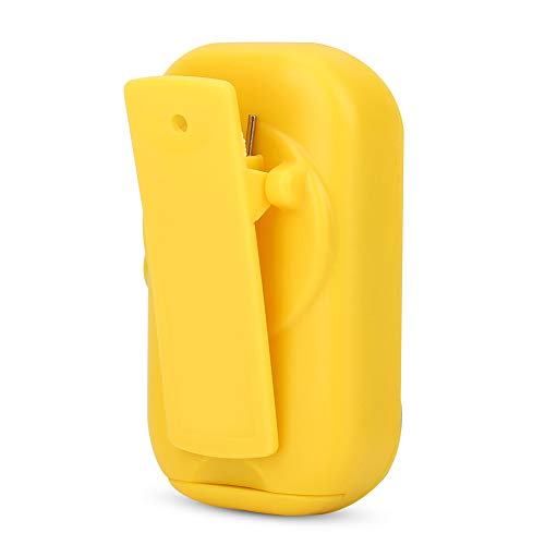 Mini-Metronom, Digitales Metronom, Tempo-Metronom, Klarer Lauter Ton Auto-Off-Tongenerator LCD Digital M50 Metronom 5 Farben für Klavier für Beth (Gelb)