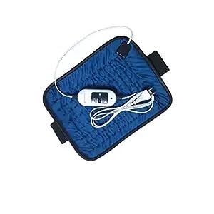 MCP Healthcare Velvet WineHeat Therapy Electric Heating Pad: Targeted Pain Relief - Auto Temp Control, Plush Cover, Fast Recovery - The Ultimate Solution for Aches & Pains (WINE)
