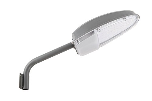 Preisvergleich Produktbild MCTECH® 24W Warmweiß / Kaltweiß LED Straßenlampe Straßenleuchte Mastleuchte Lampe Hofbeleuchtung Laterne (Warmweiß)