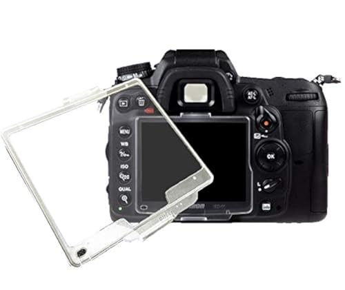 FANZR D7000 - Protector de pantalla LCD para cámara Nikon D7000 SLR (reemplaza BM-11), protector de pantalla ABS transparente (paquete de 2)
