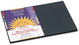 Sunworks 12x18 Construction Paper - Black 6307