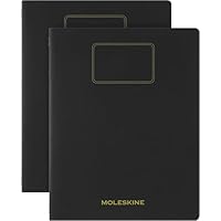 Moleskine Student Cahier Journal, Set Van 2 Notitieboeken Met Afneembare Witte Pagina S Kartonnen Deksel En Stickers Mirtengroen Xxl Formaat 21 6 X 27 9 Cm 3037386047