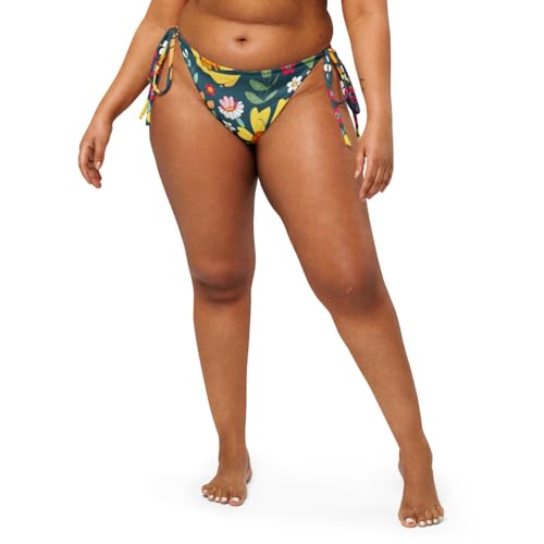 Bas de bikini à nouer réglable pour un look de plage parfait