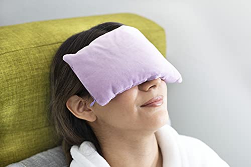 image for DreamTime Weighted Eye Pillow, Flaxeed Filling with Lavender Aromather