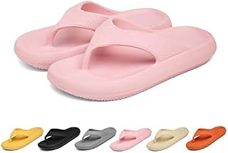 Geweo Cloud Slippers for Women and Men Non-Slip Shower Slides Bathroom Pillow Sandals Flip Flops Outdoor Indoor