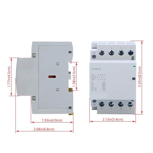 Contacteur modulaire HCH8s 63A pour éviter la surchauffe des lignes - 3