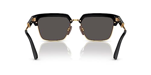 Dolce & Gabbana DG6185-501/87 Sunglasses Black w/Dark Grey 55mm3