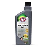 STP Premium Chainsaw Bar Oil, Minimizes Bar and...