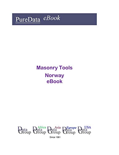 Masonry Tools in Norway: Market Sales eBook: DataGroup Europe ...