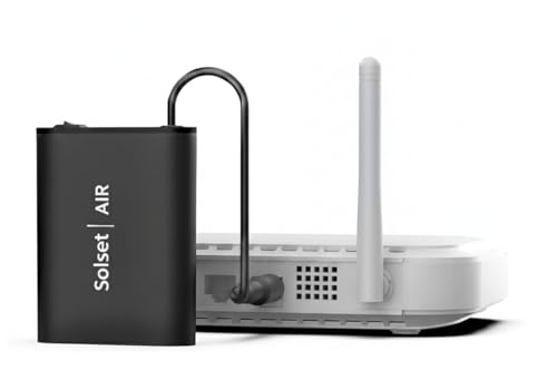 Image of Solset Air | Mini UPS for WiFi Router & Modem | 12V Power Backup with Instant Switching | Up to 4 Hours Backup | Compatible with JioFiber, Airtel Xstream, TP-Link Routers