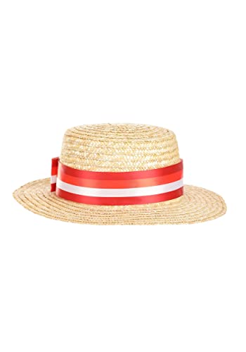 elope Adult Mary Poppins Bert Straw Hat