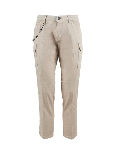 Pantalon Yes-zee homme beige extensible pour éviter l'inconfort assis