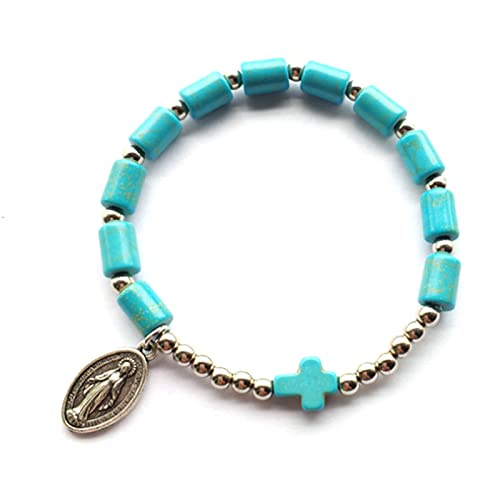 Christian Fashion Jewelry Rosary Bracelet for Graduation Anniversary Wedding