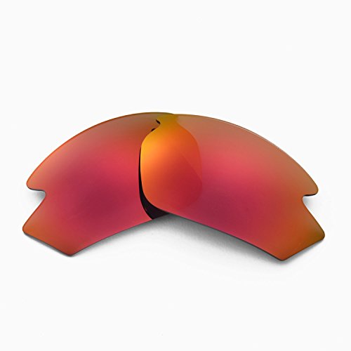 Walleva Replacement Lenses For Rudy Project Rydon Sunglasses - Multiple Options (Fire Red Mirror Coated - Polarized) #TOP3