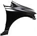Evan Fischer Front Fender Compatible With Honda Civic 2006-2011, Primed, Steel, 4-Door, Sedan, Passenger Side