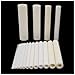 1PC 99% Alumina Ceramic Tube 100MM Multiple Sizes 1700℃ Heat/Wear/Corrosion Resistant Insulating 100MM ID 25mm × OD 32mm