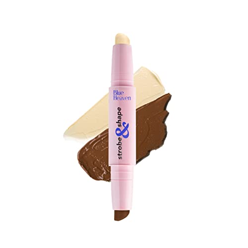 Blue Heaven Strobe & Shape, Highlighter and Contouring Duo Stick,...