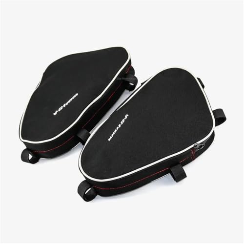JHYBDP Borsa Sella Moto Borse per Barre Paramotore per Moto, per Suzuki V-Strom, V-Strom DL650 DL1000 V-Strom 650 1000 Borse Laterali Borsa Porta Attrezzi Telaio Impermeabile Viaggio Tasca
