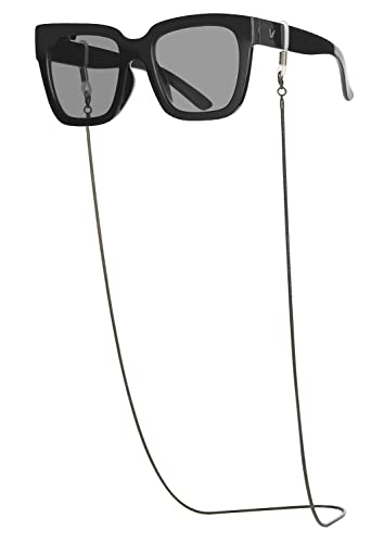 Shinkoda Eye Glasses Holders Around Neck, Stylish Eyeglasses Chain For Women And Men, Pack Of 3 - Black #TOP3