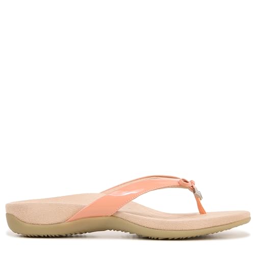 Image of Vionic Women's Rest Bella Toe Post Sandal- Supportive Ladies Orthotic Sandals that include Three Zone Comfort with Arch Support- Flip Flop for Ladies, Medium and Wide Width Size 5-12