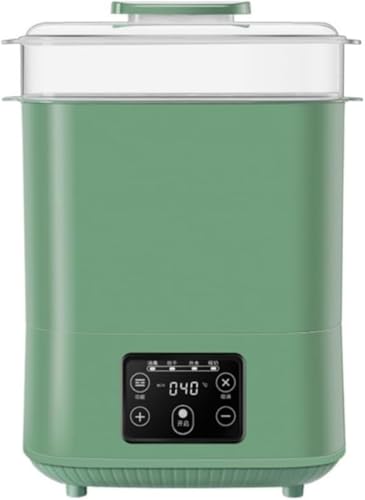 リン和膳居です哺乳瓶乾燥機、殺菌・加温ミルクマシン、乾燥・殺菌、多機能ボトル殺菌器、低騒音、大容量ボトル断熱・殺菌ミルクウォーマー、持ち運び簡単、殺菌・乾燥・加温の2つを1つに (グリーン)