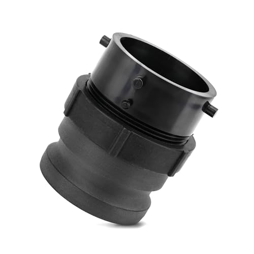 Image of 360785 Waste Master RV Sewer Hose Male Bayonet Fitting Converter Black