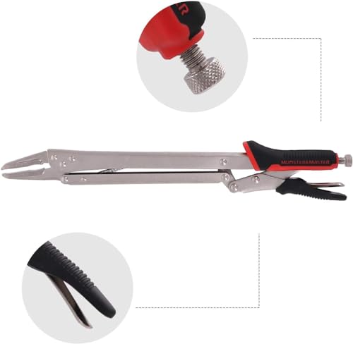 Image of Monster&Master Long Reach Pliers Set, 15 Inch Extra Long Needle Nose Plier Set Includes, 90 degree corner, 45Bent Nose Pliers, Plier Tool Set for Narrow Spaces, 2Pcs
