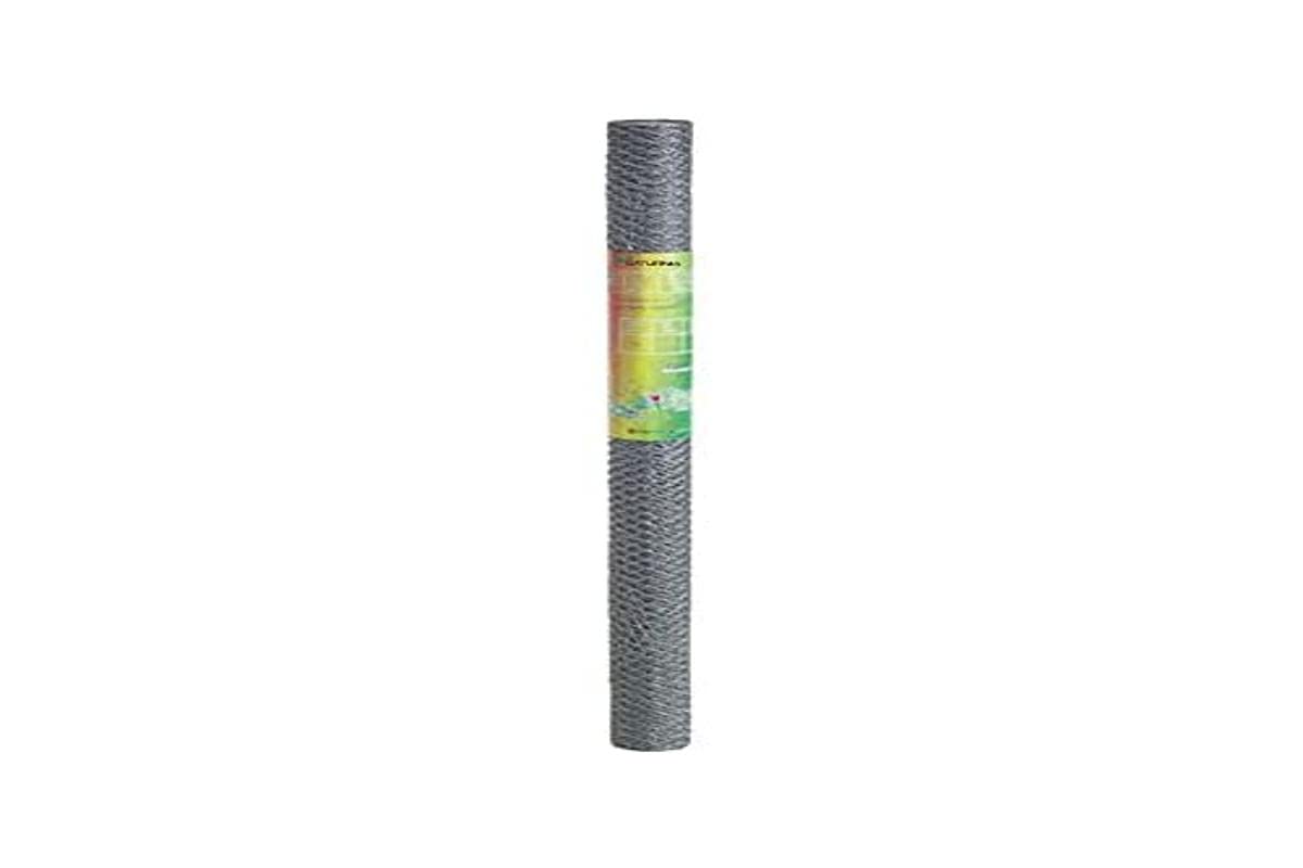SATURNIA - Enrejado Triple Torsion 16 / Ancho 50 cm. Rollo 10 Metros Uso Domestico